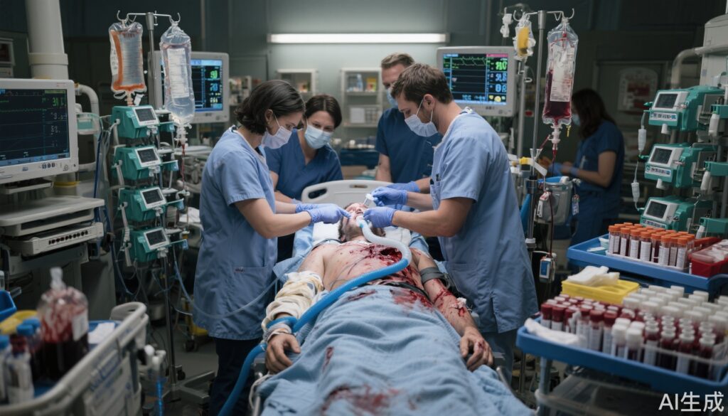 ED Intubation in Active Hemorrhage Linked to Increased Mortality: Insights from a Nationwide Cohort Study