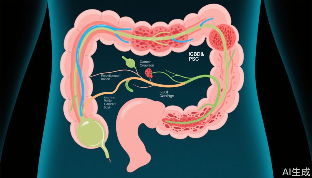 炎症性腸疾患と原発性硬化性胆管炎を有する患者の結腸直腸癌リスクの増加：スウェーデン全国コホートからの洞察