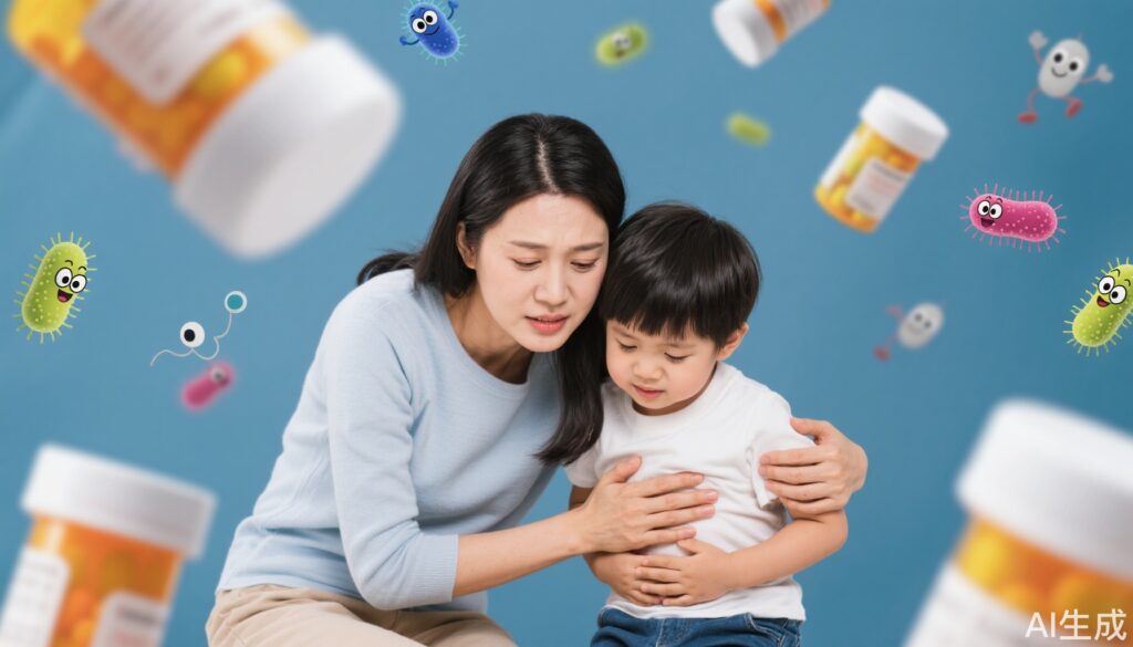 Why Do Children Often Get Diarrhea After Taking Antibiotics?