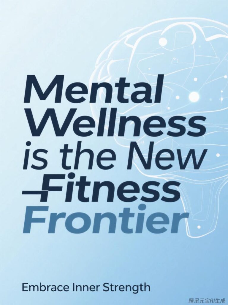 Mental Wellness is the New Fitness Frontier