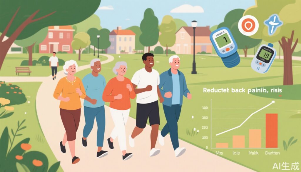 Walking More Than 100 Minutes Daily May Lower Risk of Chronic Low Back Pain