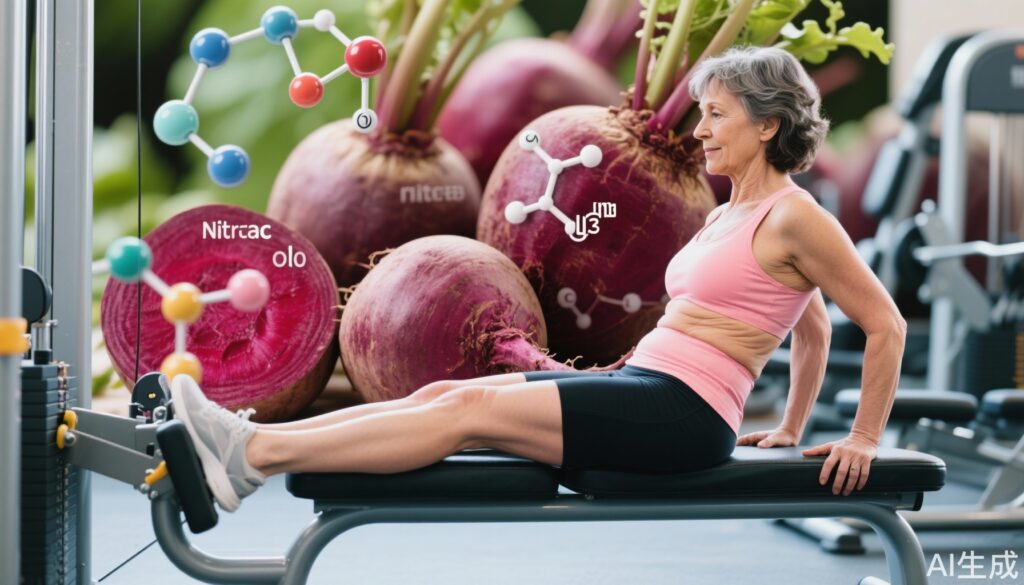 Enhancing Muscle Strength in Postmenopausal Women: Eight Weeks of Nitrate-Rich Beetroot Extract Supplementation Improves Muscle Function and Nitrate Bioavailability