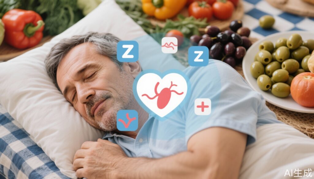 より長い睡眠は心血管健康に良いのでしょうか？長時間睡眠のリスクと地中海式ダイエットの保護効果