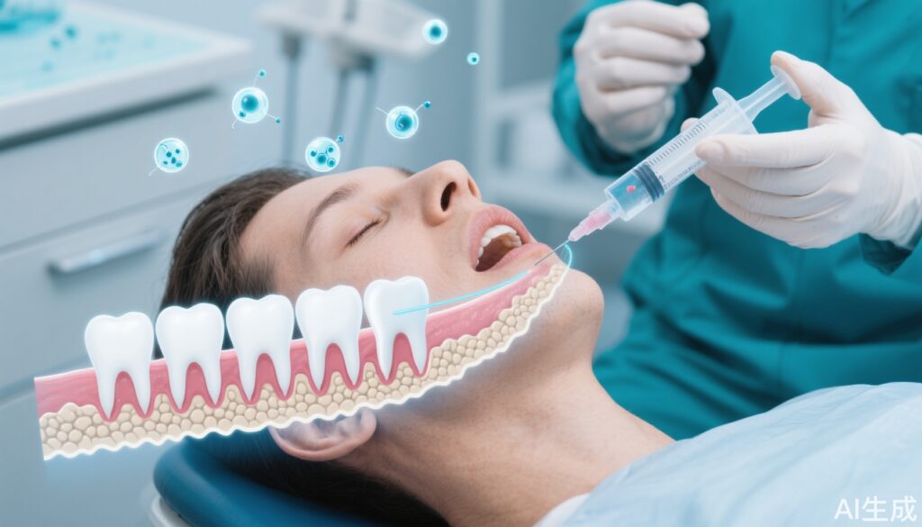 A Single Injection to Regenerate Alveolar Bone: A Breakthrough in Non-Invasive Periodontitis Treatment