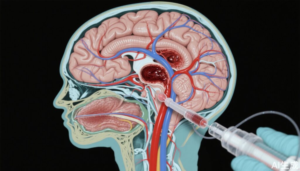 大梗死灶の虚血性脳卒中に対する血管内治療が持続的な効果を示す：ANGEL-ASPECT試験の1年結果