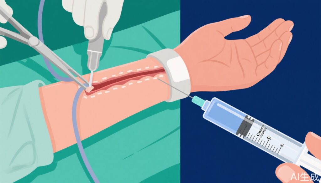 Phẫu thuật so với tiêm corticosteroid trong hội chứng hầm cổ tay: Những hiểu biết từ thử nghiệm ngẫu nhiên kiểm soát DISTRICTS