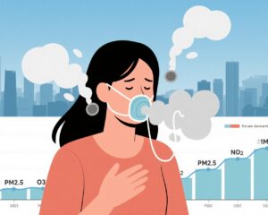 Long-term Ambient Air Pollution Exposure and Asthma Exacerbation Risk in Women: Evidence from the Nurses’ Health Study II