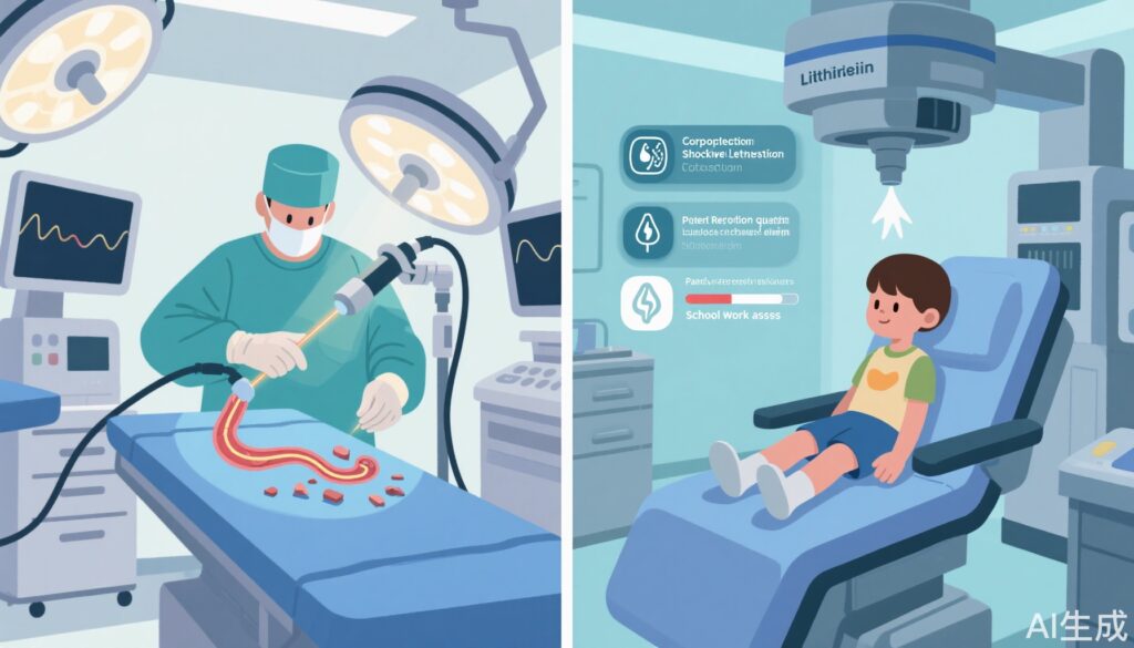 Ureteroscopy vs Shockwave Lithotripsy in Children and Adolescents: A Large Multicenter Nonrandomized Trial Challenges Current Practice