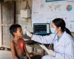 Cải thiện phân loại rủi ro sớm của bệnh sốt nặng ở trẻ em tại nông thôn châu Á bằng cách sử dụng sinh vật đánh dấu sTREM1