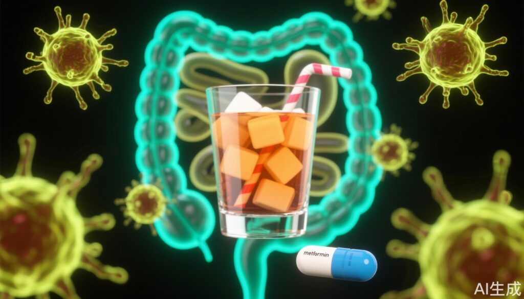果糖の仮面：一般的な甘味料が免疫攻撃と炎症性腸疾患を引き起こす仕組み、そしてメトホルミンがもたらす希望