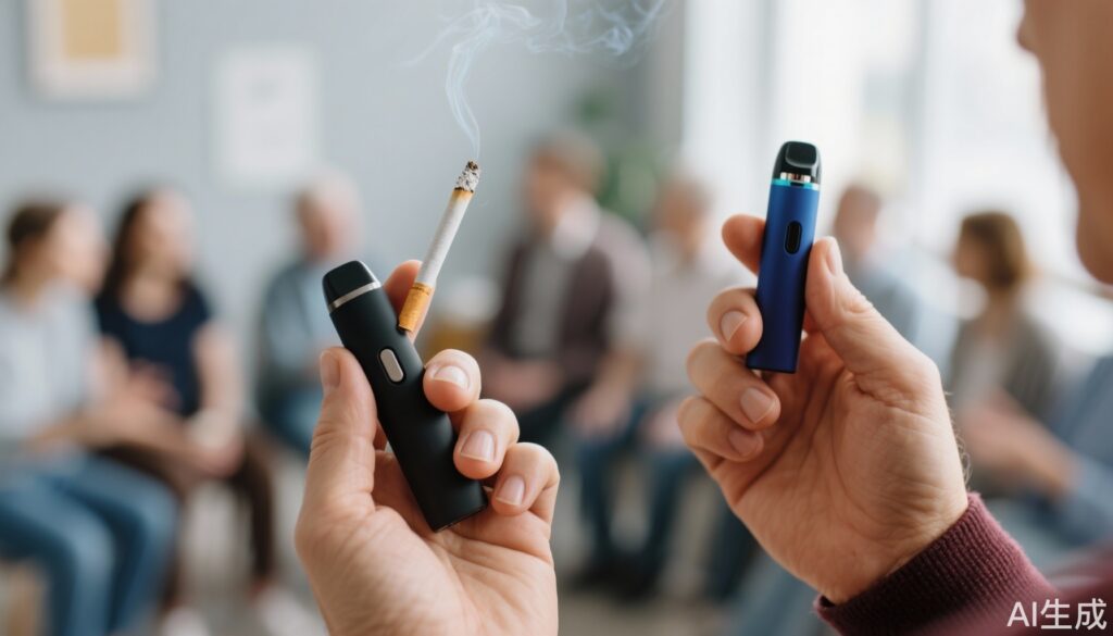 Evaluating Dual Use: How E-Cigarettes Influence Real-Time Smoking Reduction in Combustible Cigarette Users