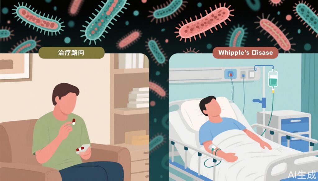 惠普尔病的口服治疗方案：多西环素-羟氯喹与标准静脉治疗的非劣效性试验