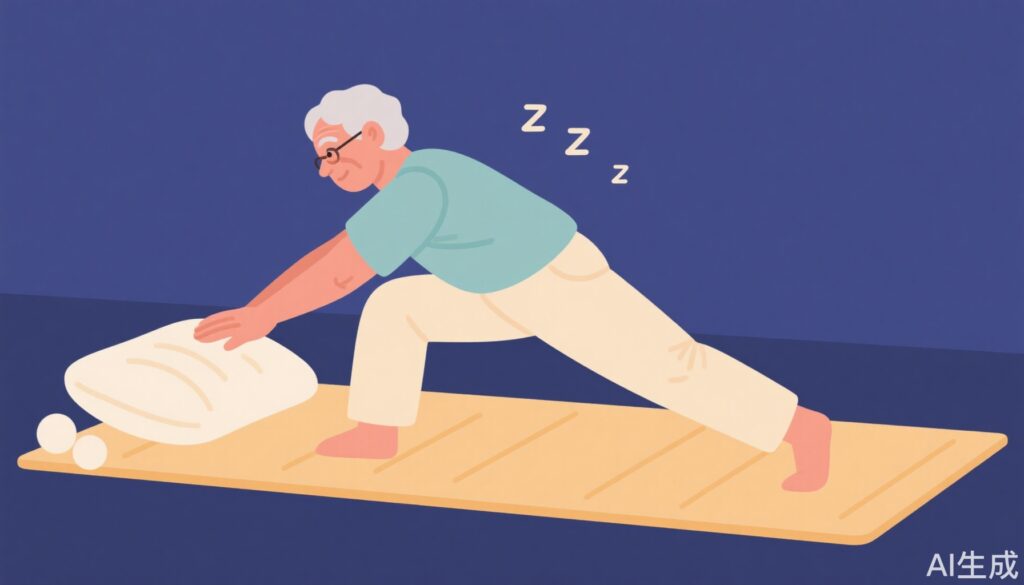 高齢者の睡眠改善のためのエクササイズ
