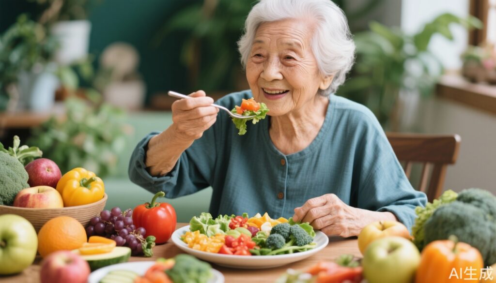 How Eating Right in Midlife Can Lead to Disease-Free Aging After 70: Insights from a 100,000-Person Study
