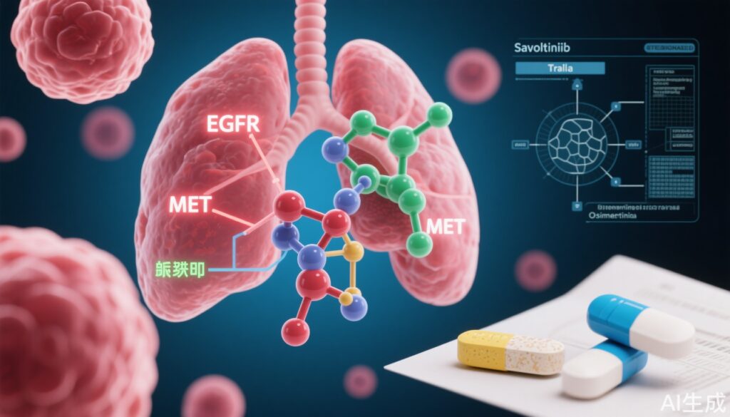 Savolitinib kết hợp với Osimertinib: Một liệu pháp uống hứa hẹn cho sự kháng thuốc do MET trong NSCLC đột biến EGFR tiến triển – Những hiểu biết từ nghiên cứu giai đoạn II SAVANNAH