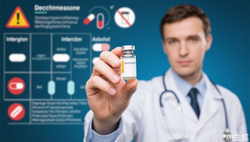 Dexamethasone: Các biện pháp phòng ngừa cần thiết và các tương tác thuốc quan trọng cần biết