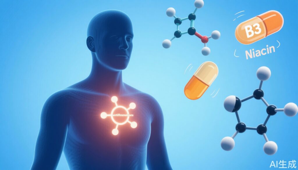 Unlocking the Body’s Natural ‘Fire Extinguisher’: How Vitamin B3 Enhances a Novel Anti-Inflammatory Molecule