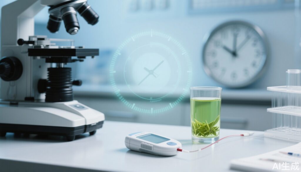 Time-of-Day Effects of Green Tea Extract on Postprandial Glycemia and Insulinemia in Healthy Adults: Insights from a Randomized Controlled Cross-Over Trial