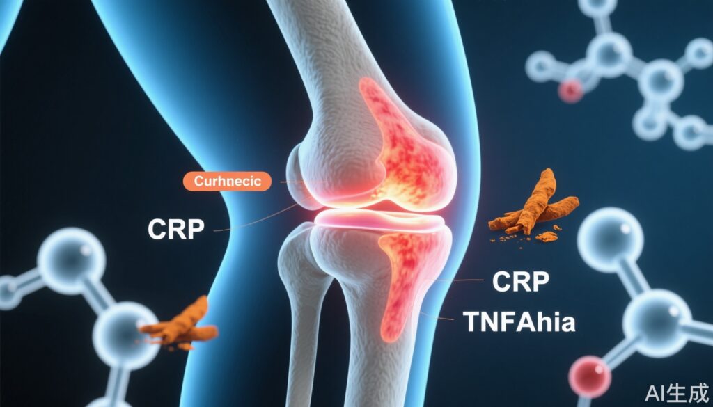 Curcumin’s Impact on Serum Inflammatory Biomarkers in Knee Osteoarthritis: Evidence from a Systematic Review and Meta-Analysis
