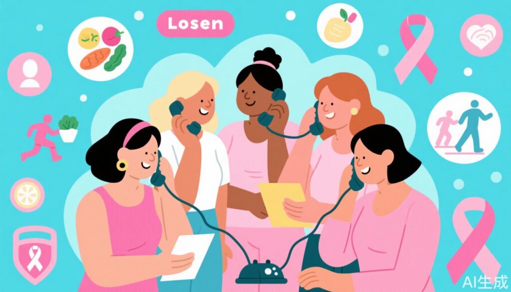 Telephone-Based Weight Loss Intervention Enhances Outcomes in Women With Stage II/III Breast Cancer: Insights From the BWEL Trial and Complementary Studies