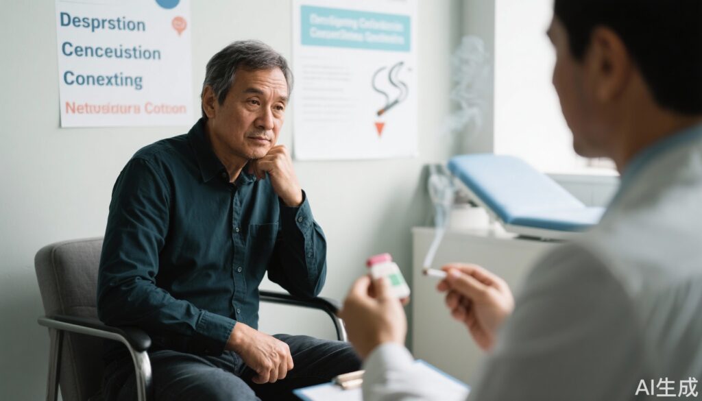 Tối ưu hóa việc cai thuốc lá trong rối loạn trầm cảm nặng: Varenicline hiệu quả hơn Bupropion và miếng dán nicotine với độ an toàn tương đương