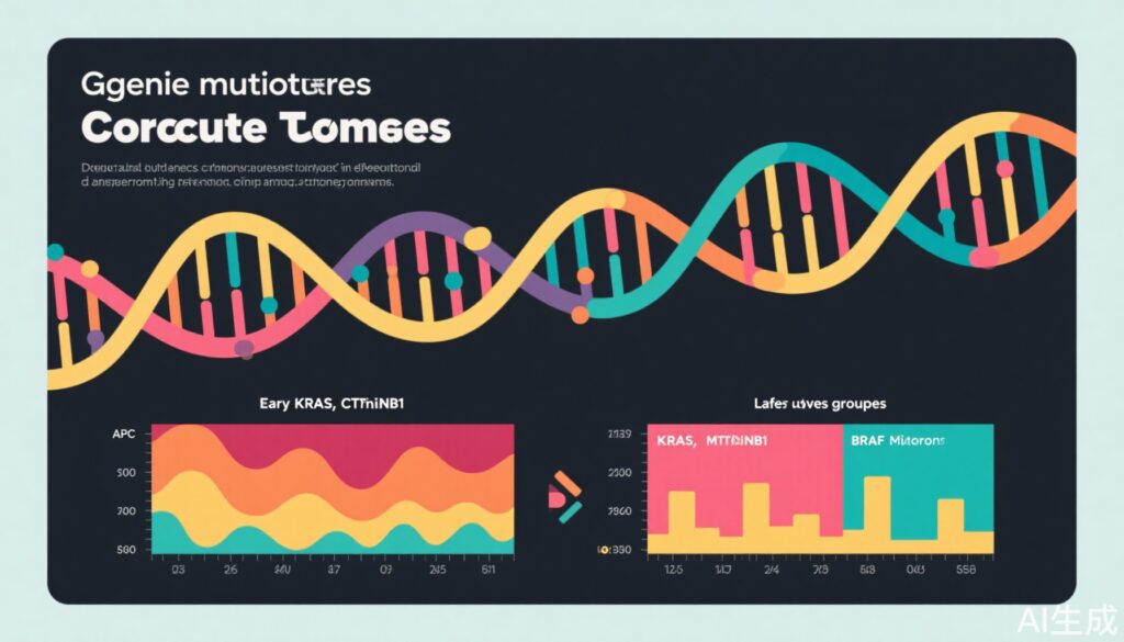 Distinct Genomic Mutation Patterns in Early-Onset Colorectal Cancer: Implications for Clinical Stratification and Precision Medicine