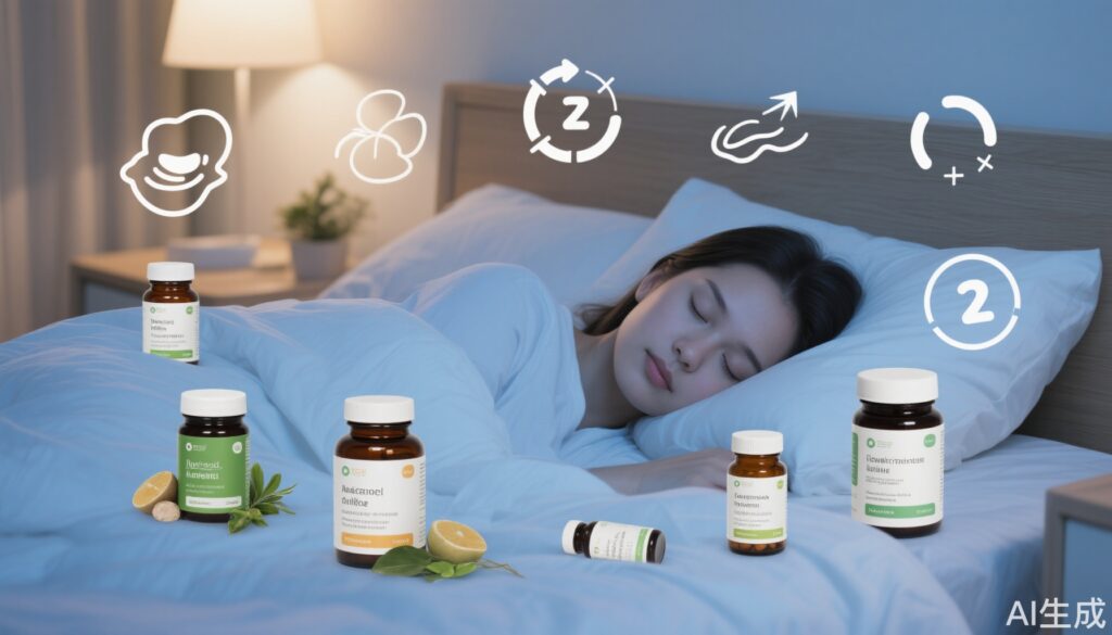 Mở Khóa Giấc Ngủ Tốt Hơn: Khoa Học và An Toàn của Các Thực Phẩm Chức Năng Giúp Ngủ Phổ Biến