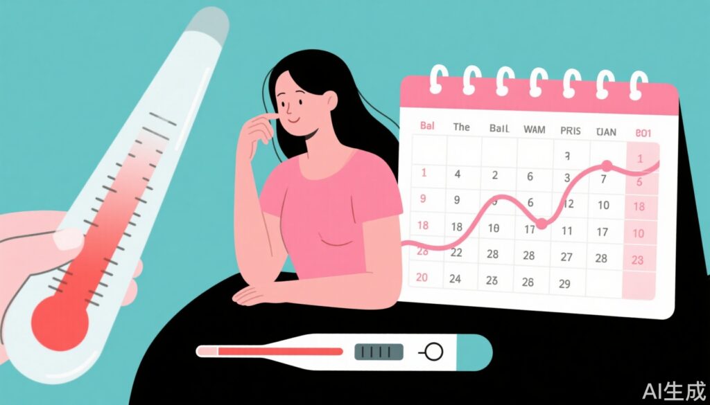 女性の月経周期における安全期と排卵期の理解