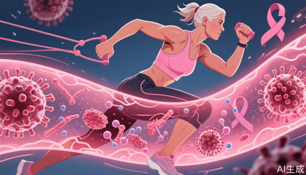 一回の運動でがんを抑制！最新研究：この2つの運動タイプが抗がん物質を即座に生成し、がん細胞の成長を大幅に抑制
