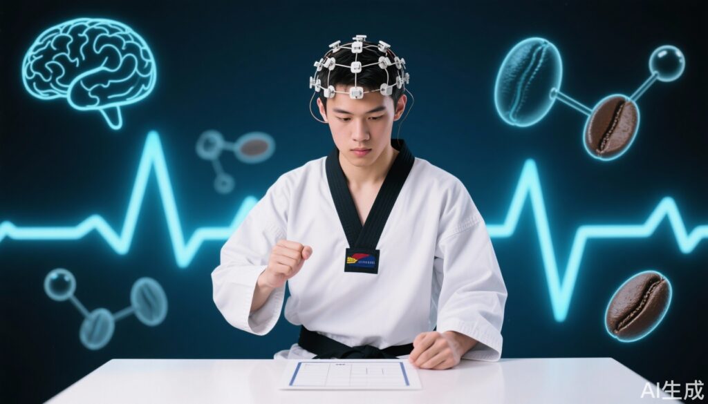 低剂量咖啡因提升认知功能但不改善疲劳跆拳道运动员的体能表现：随机交叉试验的见解