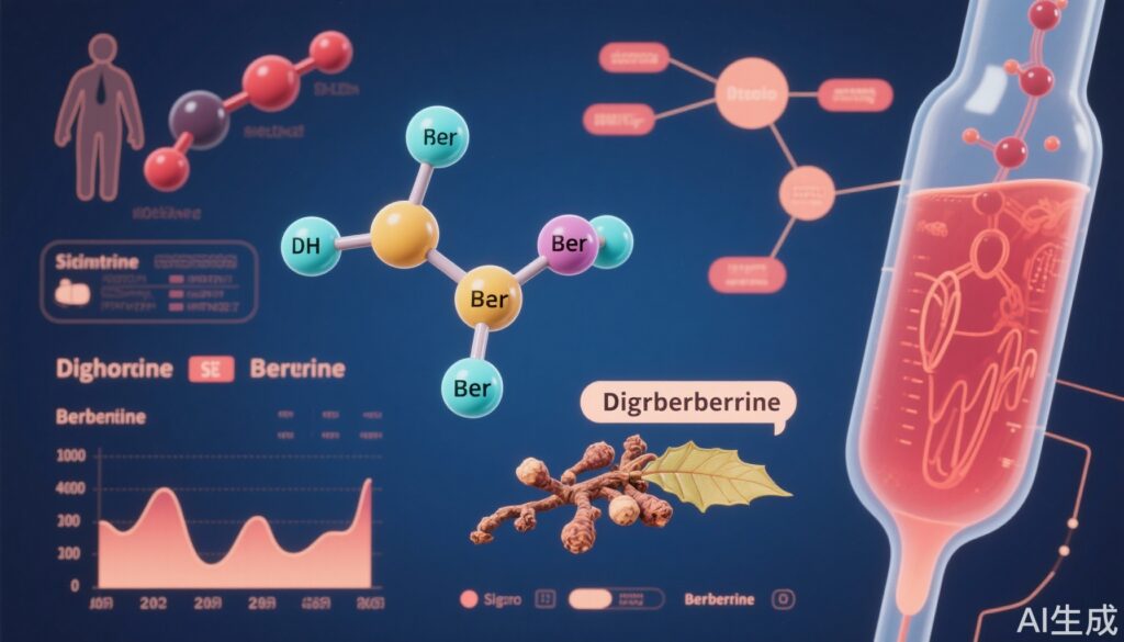 Recent Advances in Dihydroberberine Research: Pharmacokinetics, Mechanisms, and Clinical Potential