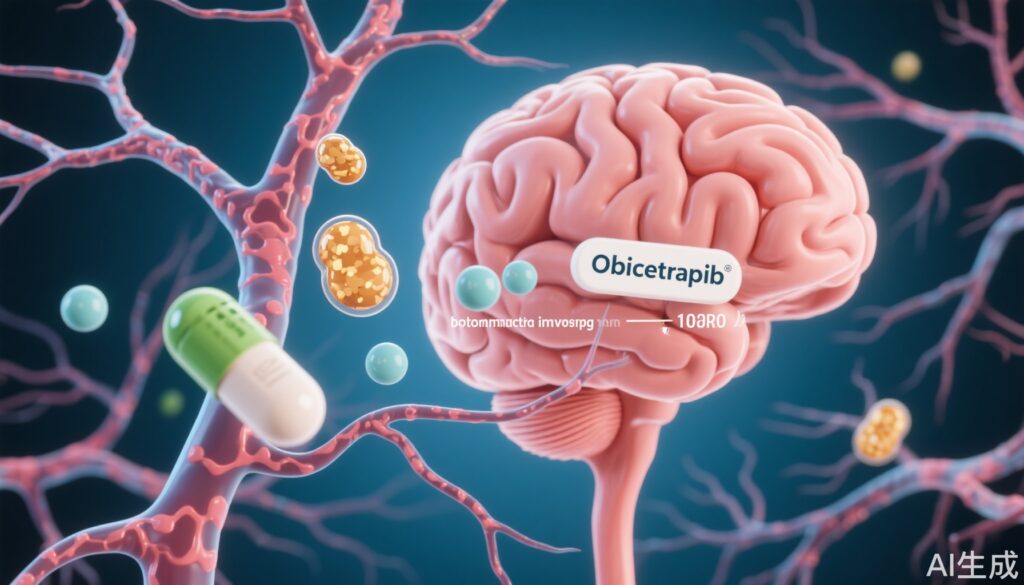 Obicetrapib Shows Promise in Slowing Alzheimer’s Disease Progression Through Lipid Modulation