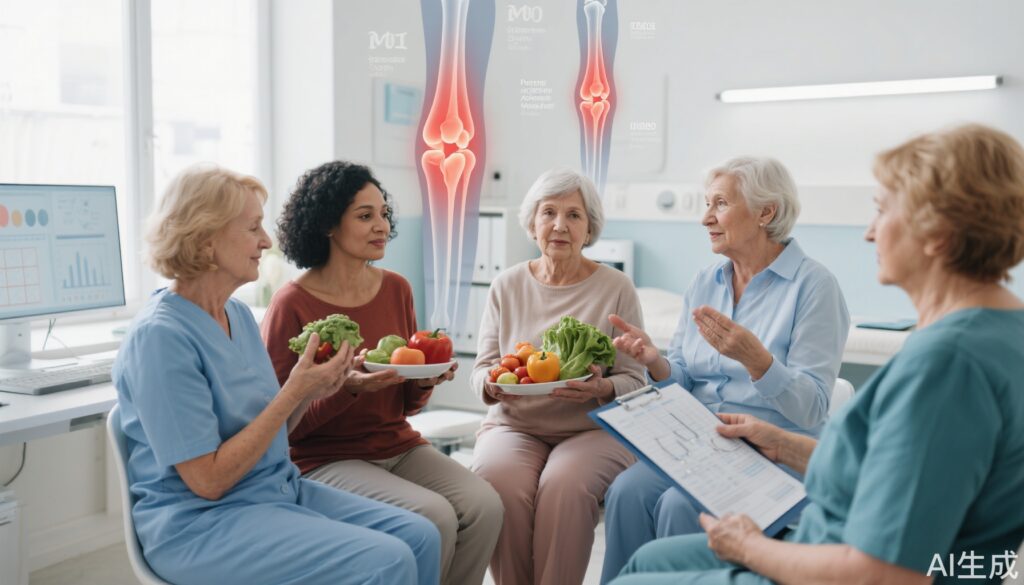 Chế độ ăn kiêng gián đoạn ở phụ nữ béo phì sau mãn kinh mắc viêm khớp dạng thấp: Những hiểu biết từ một thử nghiệm lâm sàng ngẫu nhiên