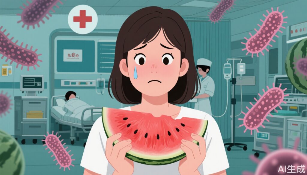 女性因食用隔夜冷藏西瓜感染脑炎：由李斯特菌引起