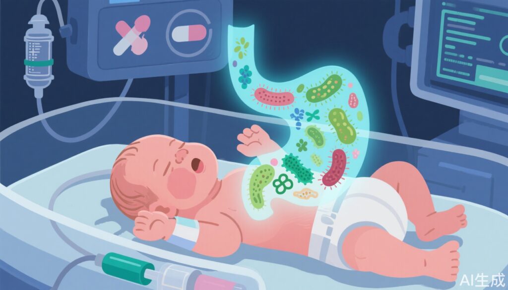 Perinatal Antibiotic Exposure Alters Neonatal Gut Microbiota in Preterm Infants: Clinical Implications for Infection Risk and Microbial Maturation
