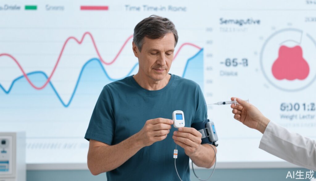 Semaglutide Shows Promise in Type 1 Diabetes with Obesity: Insights from the ADJUST-T1D Trial