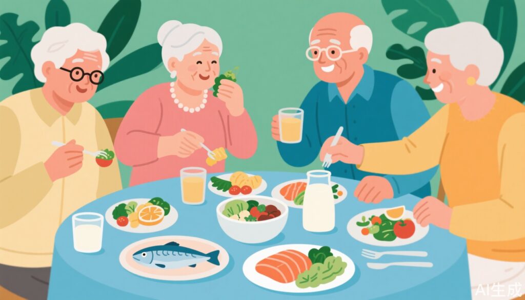 Vitamin B2: Một Dinh Dưỡng Quan Trọng để Đối Phó với Bốn Vấn Đề Mạn Tính Chính ở Người Già