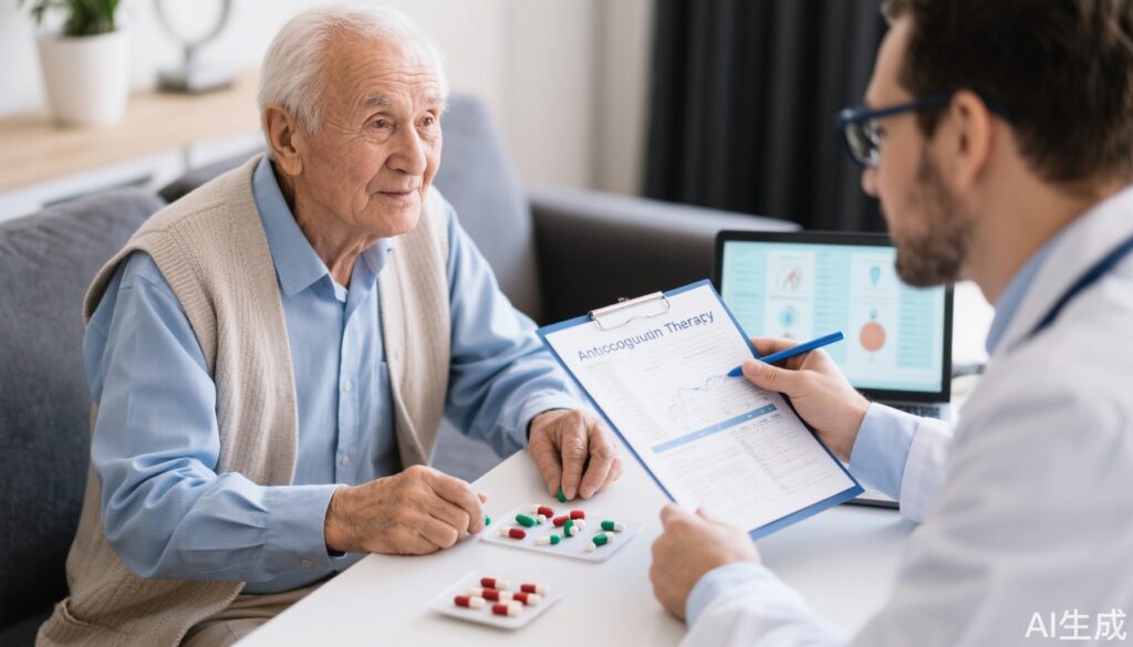 Optimizing Anticoagulant Therapy in Frail Elderly AF Patients: Insights from the COMBINE-AF Substudy