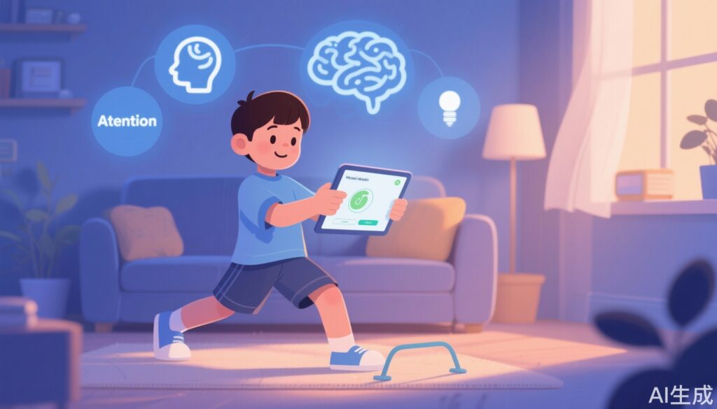 Sử dụng Y tế Di động để Cải thiện Triệu chứng ADHD và Chức năng Điều hành ở Trẻ em: Một Thử nghiệm Ngẫu nhiên Kiểm soát
