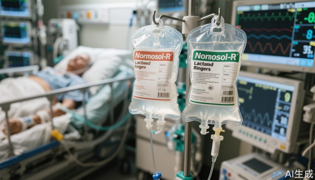 在重症监护中使用Normosol-R与乳酸林格氏液：评估平衡晶体液以实现最佳患者结局