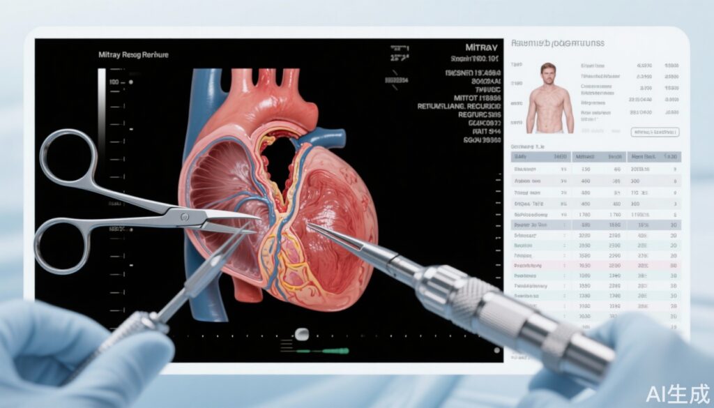 Nhận dạng thực tế về biểu hiện lâm sàng và kết quả sau phẫu thuật van hai lá từ Đăng ký MITRACURE