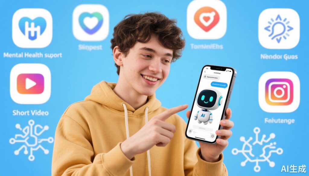 Harnessing AI: LLM-Based Conversational Agents Reduce Depression and Anxiety Among Young Adults in Short Video App Trial