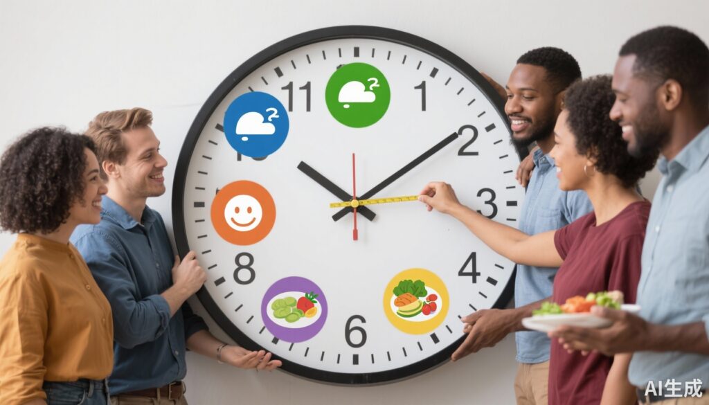 過体重成人における時間制限摂食：睡眠、気分、生活の質への影響は中立的