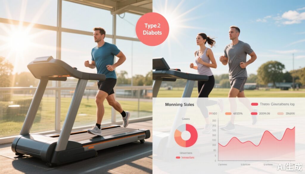Timing Matters: Impact of Morning vs Afternoon High-Intensity Exercise on Inflammation and Glucose Control in Type 2 Diabetes