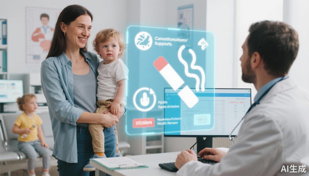 Automated Tobacco Cessation for Parents in Pediatric Care: A Cluster-Randomized Trial Insights