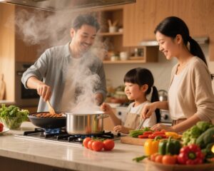 高温調理は発がん性があるのか？キッチンで家族の健康を守る方法