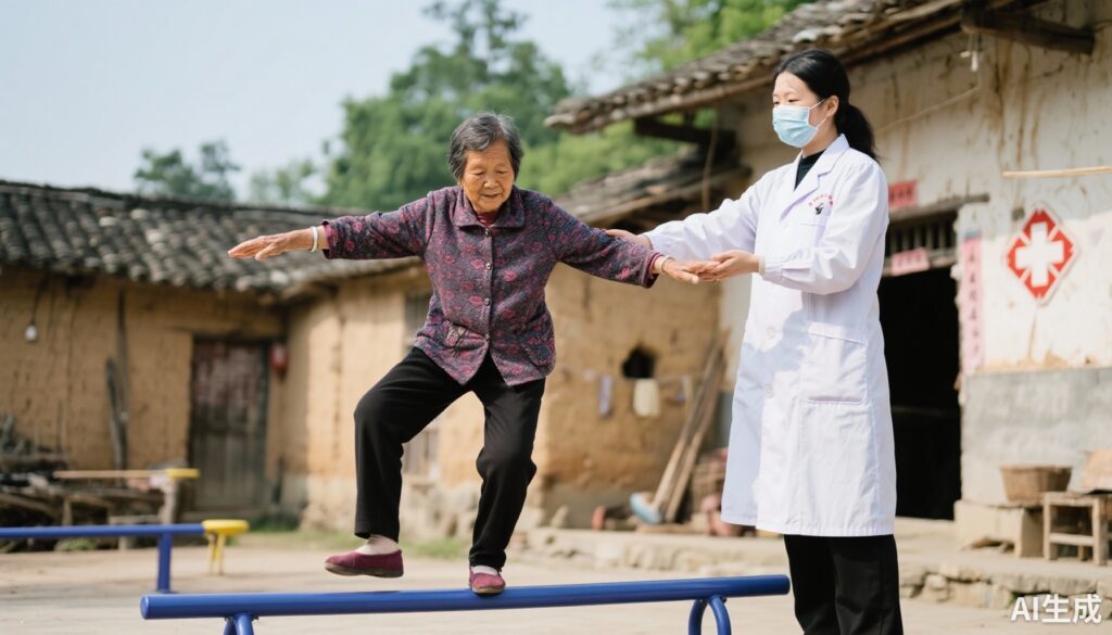 在中国农村老年人群中，将跌倒预防整合到初级保健显著减少跌倒：来自FAMILY集群RCT的见解