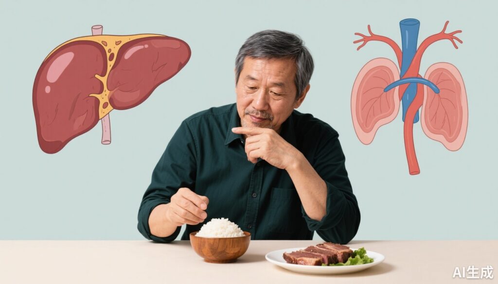 脂肪肝：应该减少碳水化合物还是肉类？饮食选择背后的科学