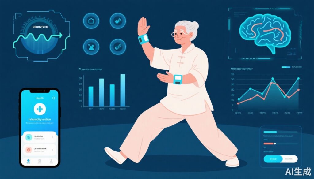 Tai Chi and Cognitive Enhancement in Older Adults With Type 2 Diabetes Mellitus: Evidence From Randomized Controlled Trials Using Wearable Technology in mHealth Models