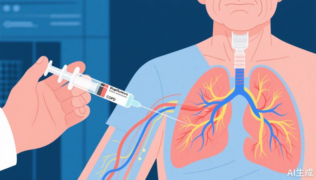 Dupilumab Enhances Quality of Life and Relieves Respiratory Symptoms in COPD Patients with Type 2 Inflammation: Insights from BOREAS and NOTUS Trials